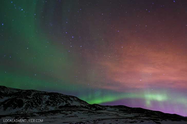 Tips on How to Catch the Northern Lights and Best Place to See the Northern Lights // localadventurer.com