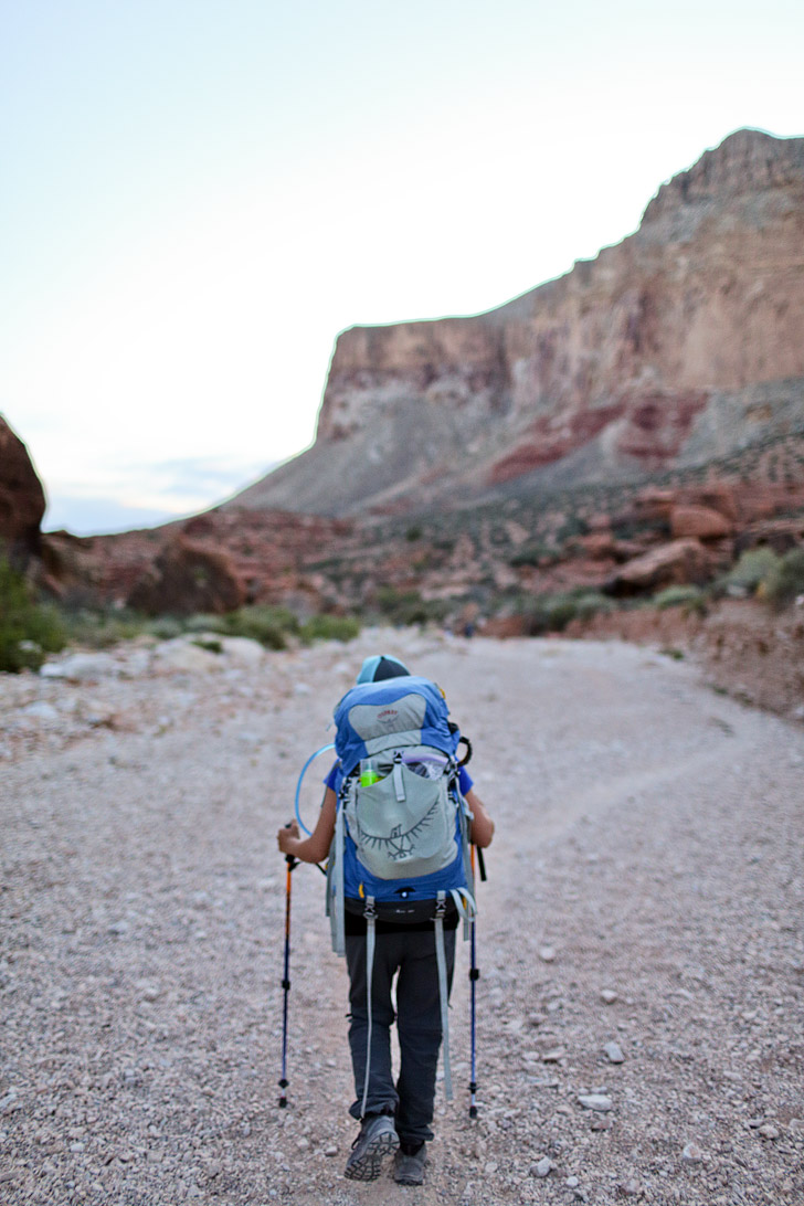 Hiking to Havasupai Falls - there are 5 named waterfalls in the Havasupai Indian Reservation // localadventurer