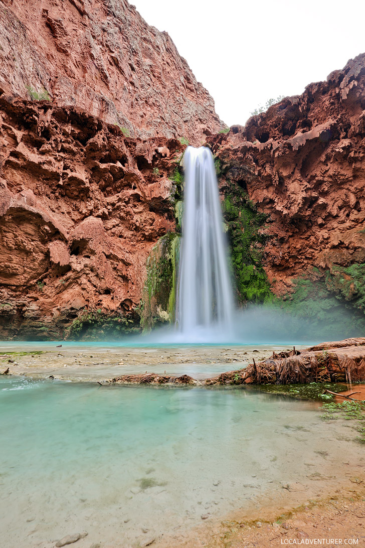 Mooney Falls, Havasupai Indian Reservation, Supai, Arizona // localadventurer.com