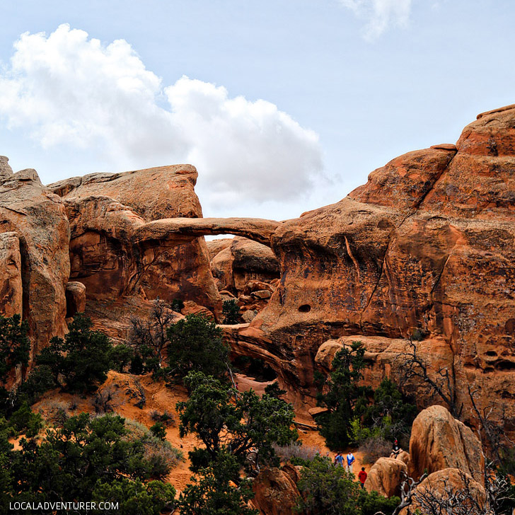Double O Arch (+9 Best Arches in Arches National Park) // localadventurer.com