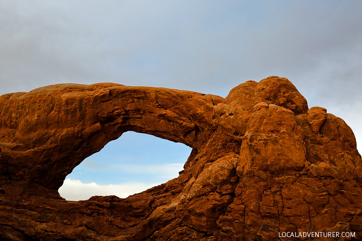 South Window Arches National Park Moab Utah // localadventurer.com