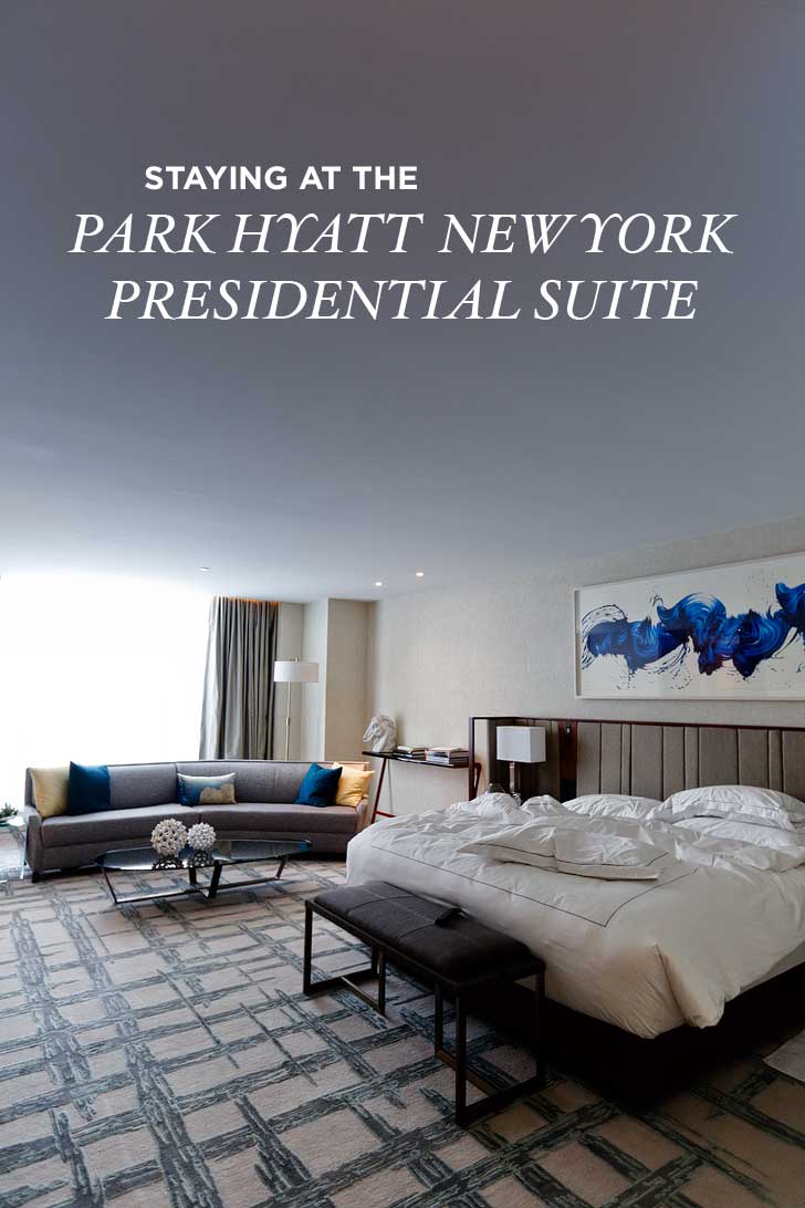 The Park Hyatt New York is located in the heart of midtown and their presidential suite was an amazing space as our home away from home. // localadventurer.com