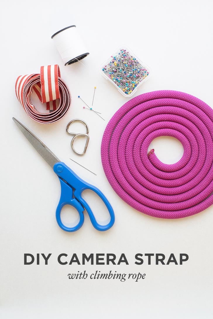 DIY Rope Camera Strap Tutorial // localadventurer.com
