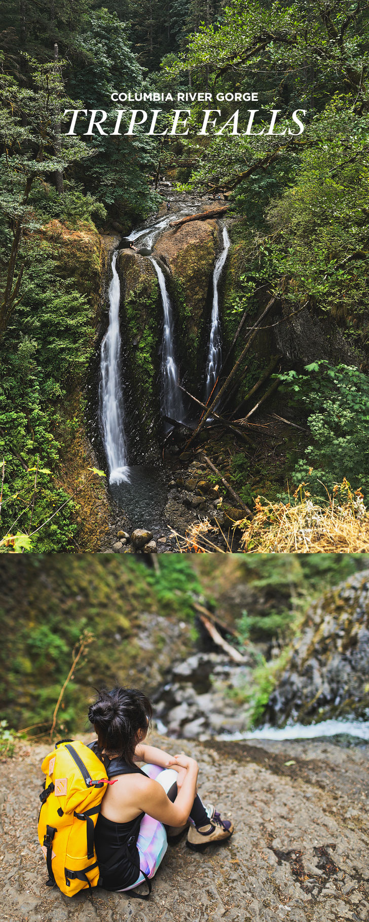 The Gorgeous Triple Falls Hike Oregon + Essential Tips for Hiking in the Columbia River Gorge // localadventurer.com