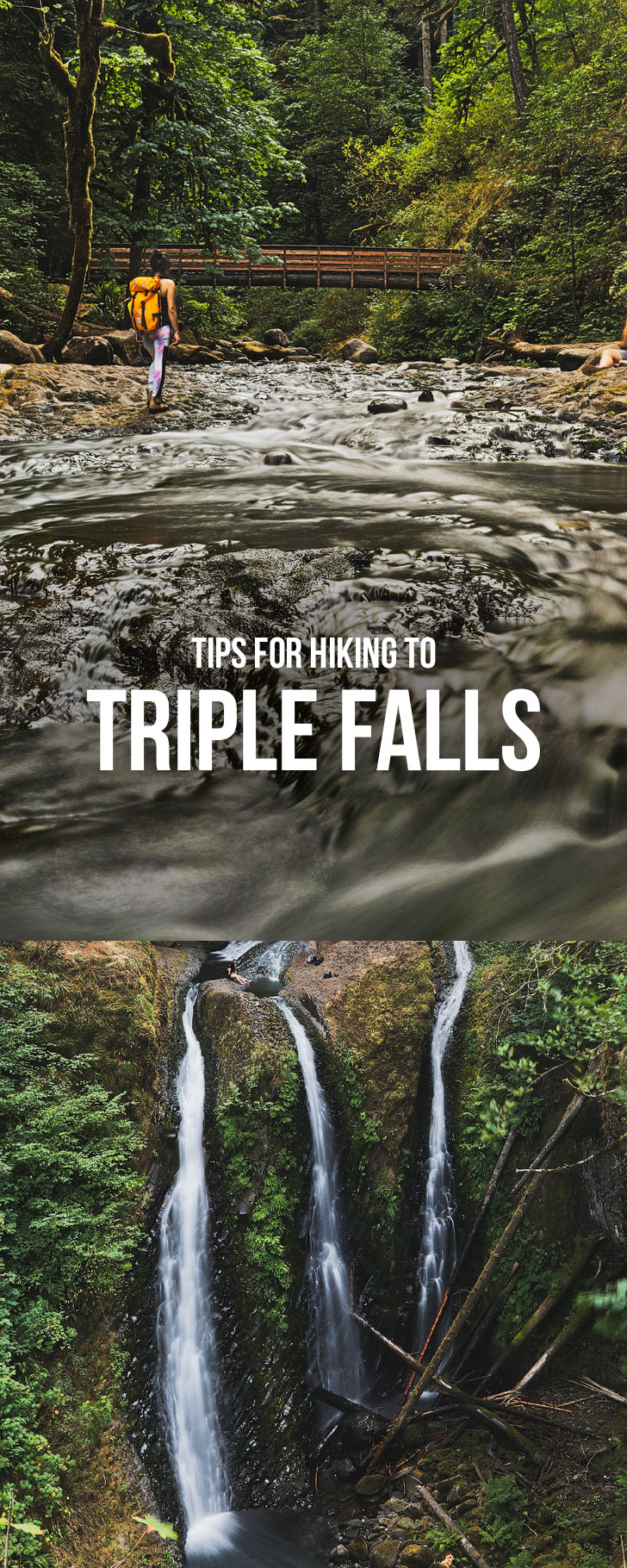 Tips for Hiking to Triple Falls, Columbia River Gorge, Oregon // localadventurer.com