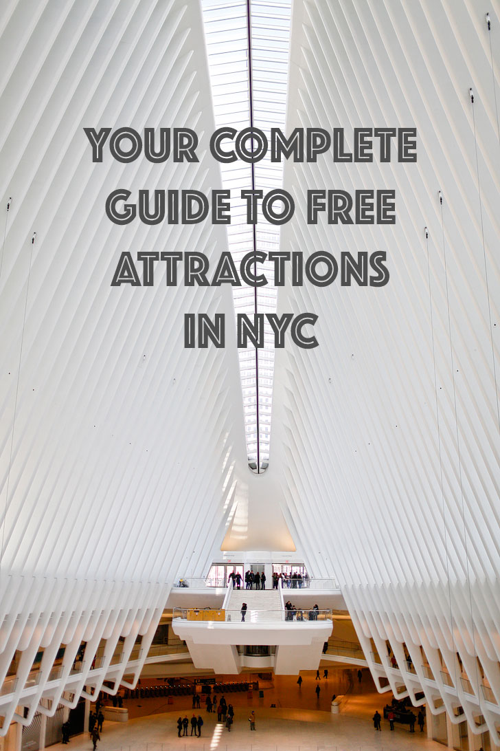 Your Complete Guide to the Free Attractions in NYC // localadventurer.com