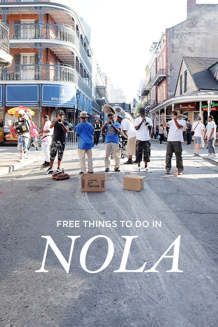 25 Fun Free Things to Do in New Orleans // localadventurer.com