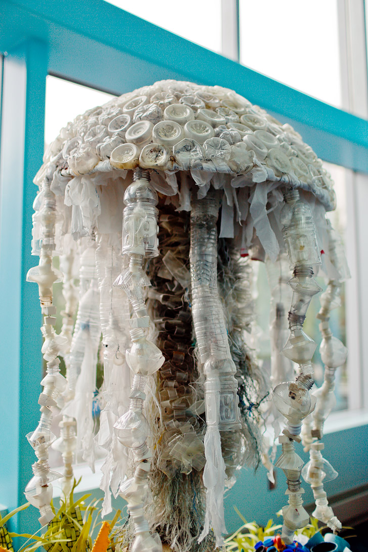 Washed Ashore Exhibit at the Georgia Aquarium in Atlanta // localadventurer.com