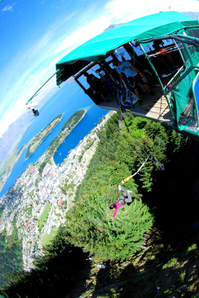 the ledge bungy queenstown new zealand