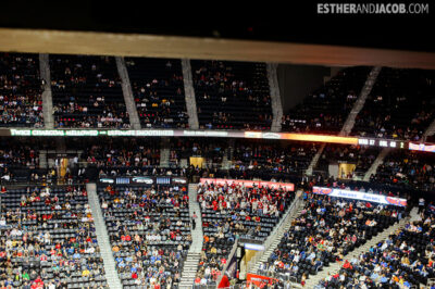 first hawks game philips arena | tourists at home atlanta edition