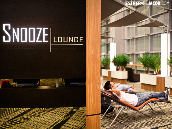 Singapore Changi Airport Snooze Lounge | What to do in Singapore