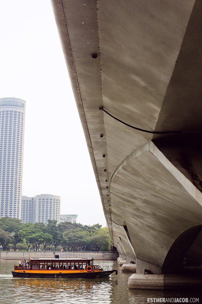 Bridge at Merlion Park | What to do in Singapore