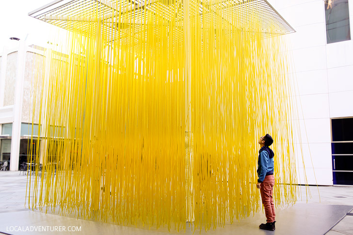 Jesús Rafael Soto’s Penetrable at LACMA (LA County Museum of Art).