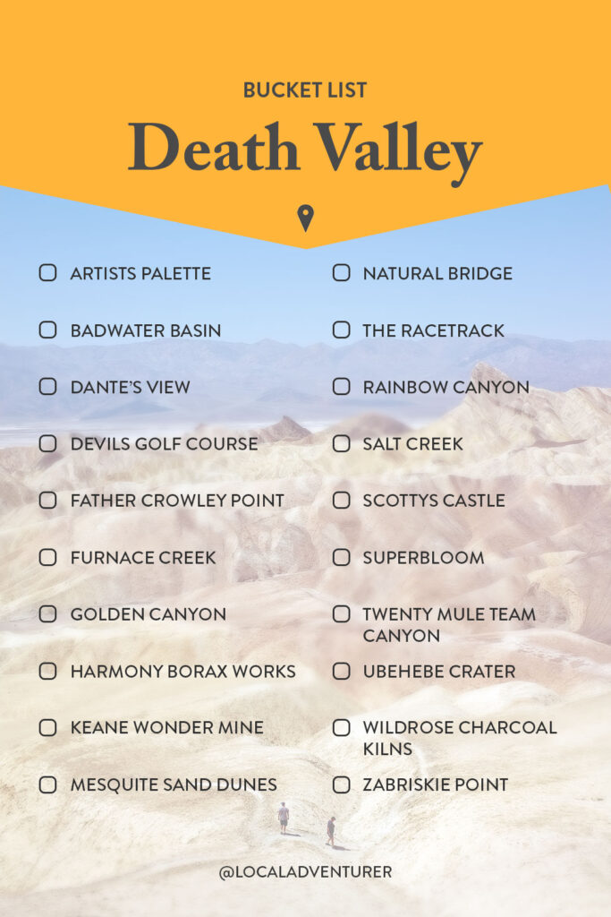 Top Death Valley Attractions You Can't Miss