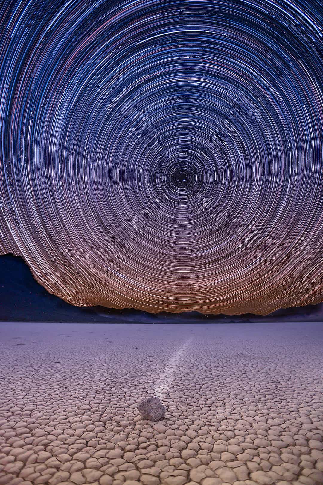The Racetrack Playa in Death Valley National Park California USA 