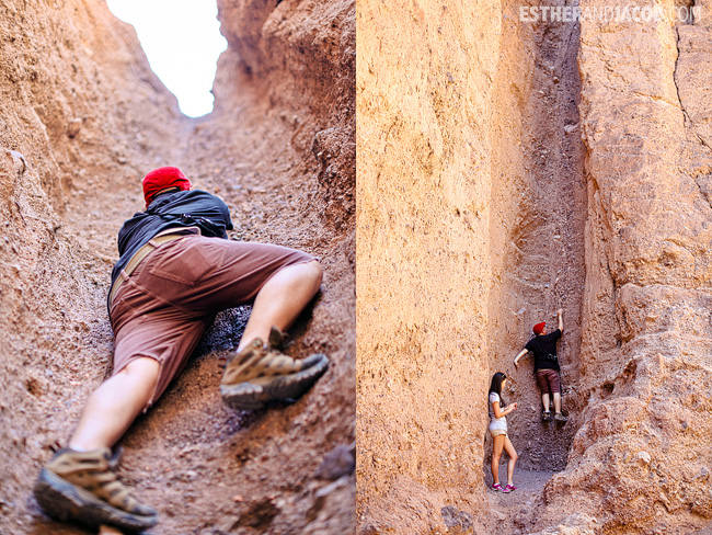 Death Valley Park. Death Valley Pictures. Natural Bridge at Death Valley.