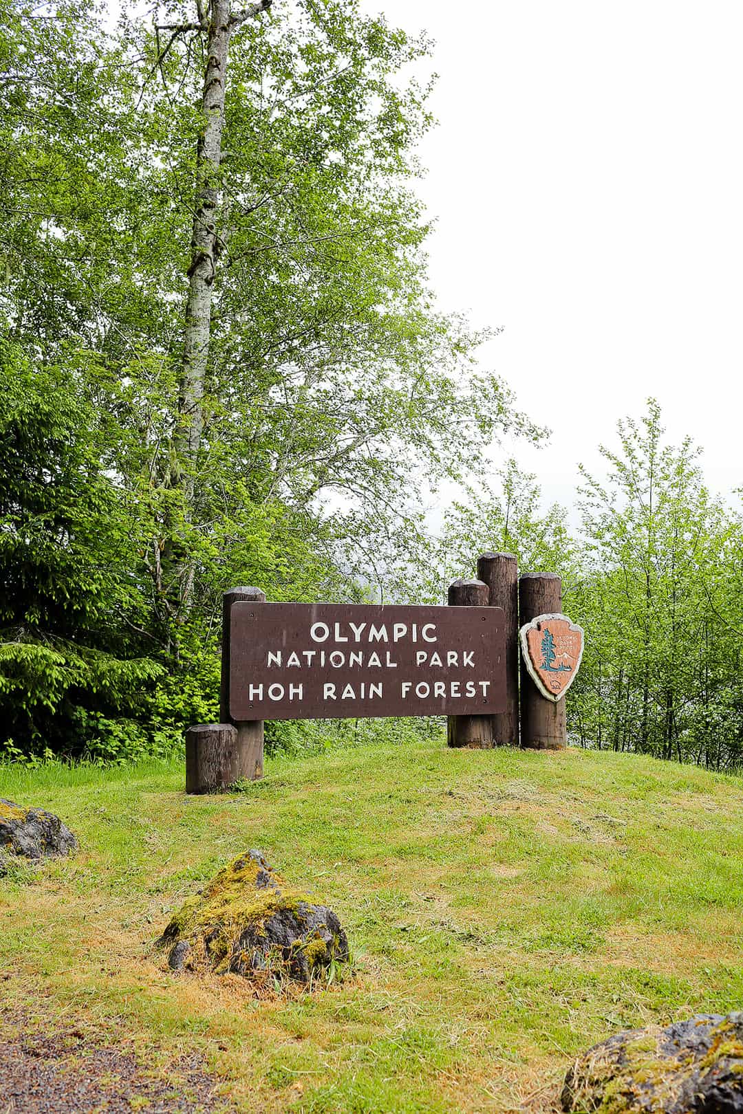 olympic national park sign