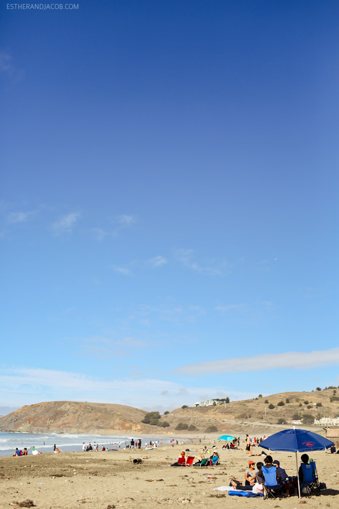 picnic at pacifica beach. pacifica state beach. things to do in bay area. things to do in san francisco. things to do san francisco. beaches in san francisco. bay area beaches.