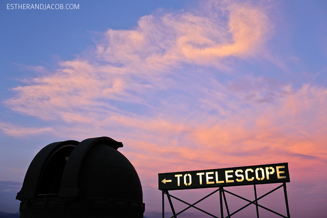 sunset at griffith observatory la. observatory griffith. things to do in la.