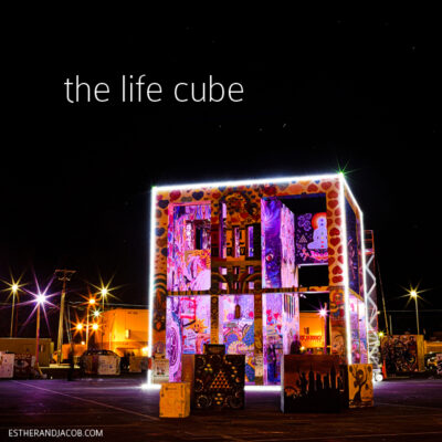 The Life Cube Project from Burning Man in DTLV | Downtown Project Las Vegas.