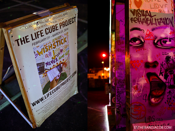 The Life Cube Project from Burning Man in Downtown Las Vegas | Downtown Project Las Vegas.