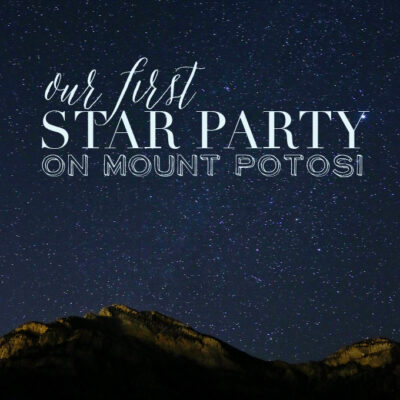 Our very first Star Party on Mount Potosi Las Vegas!