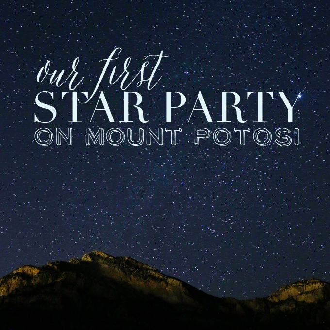 Star Party on Mount Potosi Las Vegas