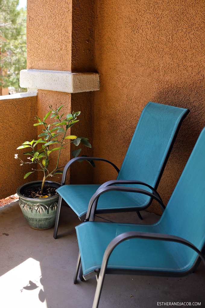 Our patio in our humble abode. Gratitude practice for week 29.