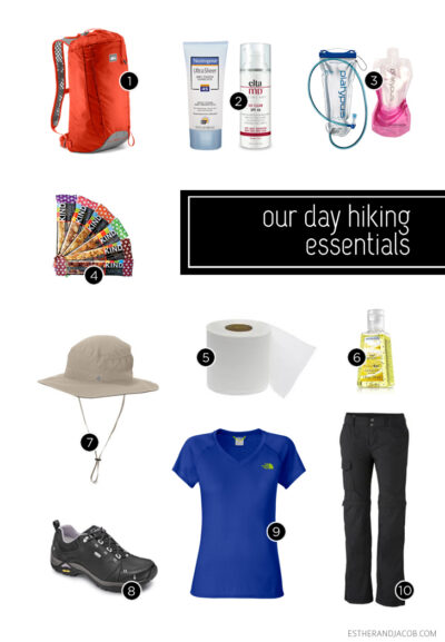 Day Hike Checklist | What's In My Bag: Our Day Hiking Essentials.