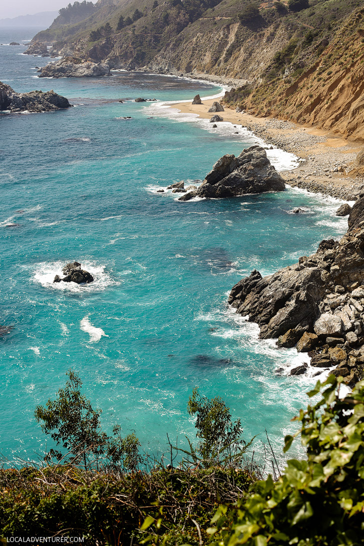 Mcway Falls Julia Pfeiffer Burns State Park Big Sur California USA // localadventurer.com