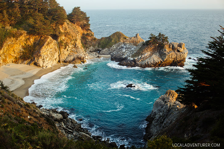 Julia Pfeiffer Burns State Park Mcway Falls Big Sur California USA // localadventurer.com