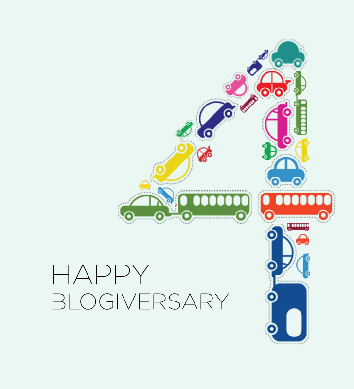 You are currently viewing Happy 4th Blogiversary + A Too Faced Giveaway