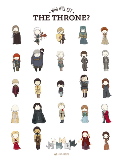 Game of Thrones Illustration.