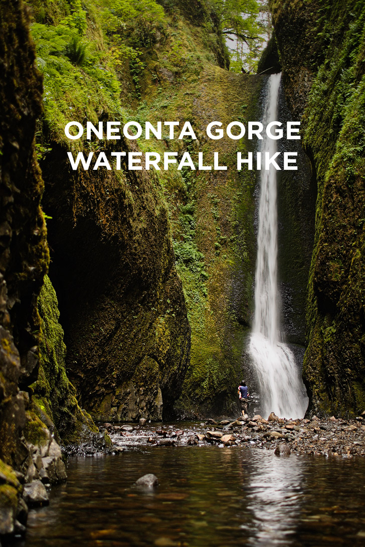 Oneonta Gorge Hike to Lower Oneonta Falls // localadventurer.com