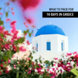What to Pack for Greece // 10 days in a Carry On