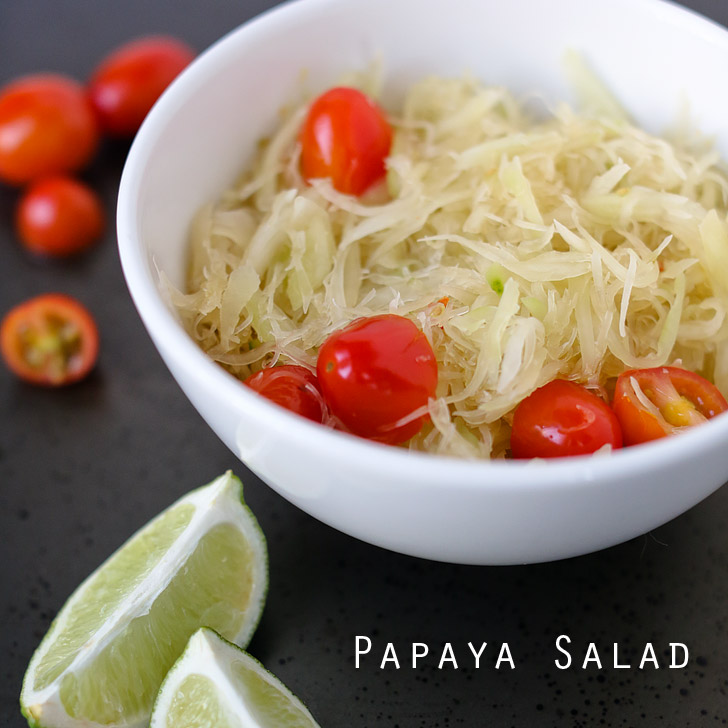 How to Make Thai Green Papaya Salad Recipe