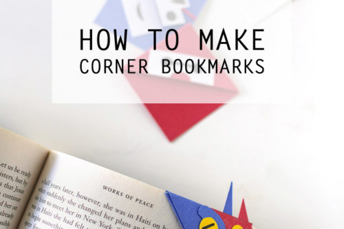 How to Make a Corner Bookmark DIY