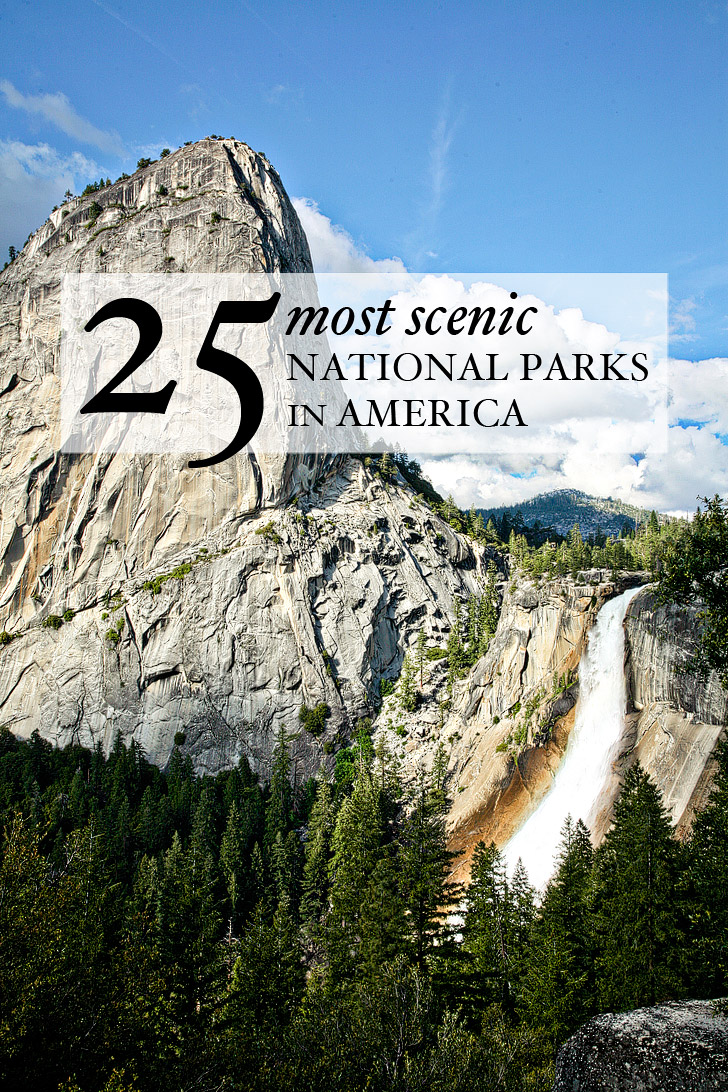 25 Most Scenic National Parks in America.