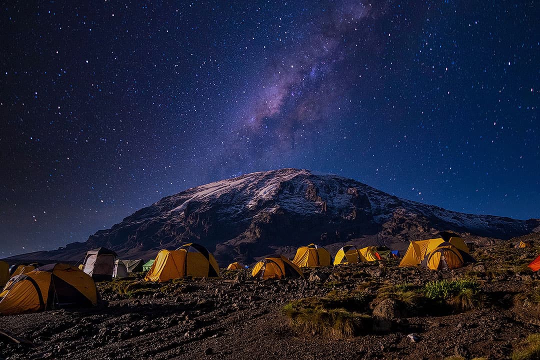 base camp kilimanjaro + 25 places to visit before they disappear