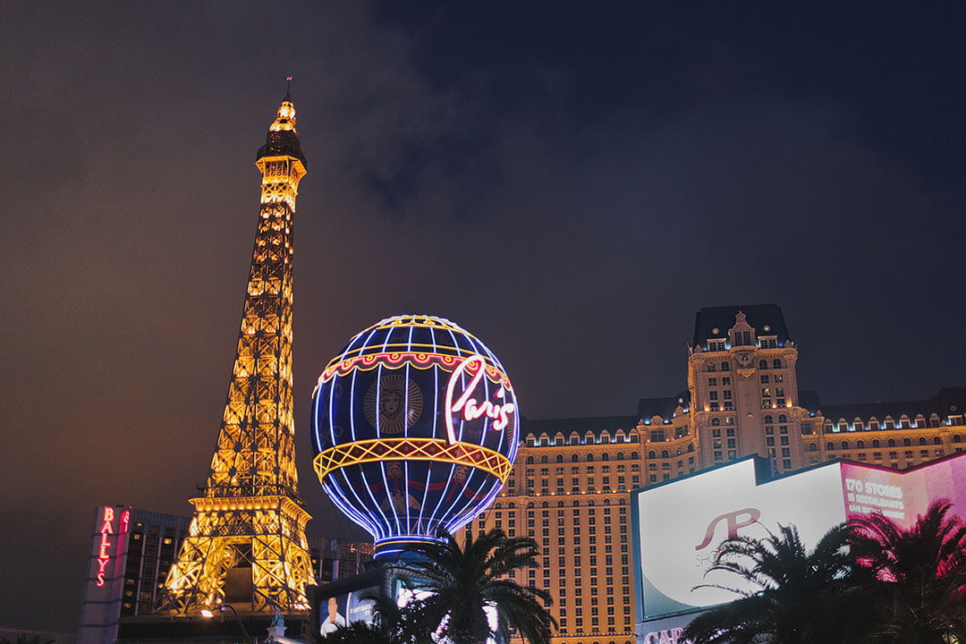 Inside of Paris Las Vegas. I stayed here with my girlfriends when