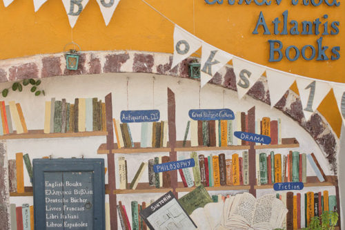 Atlantis Books – Most Charming Bookstore in Oia Santorini