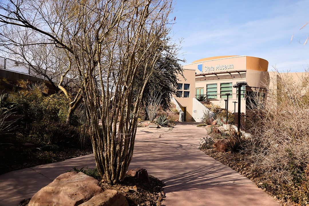 Botanical Garden entrance at the Las Vegas Springs Preserve