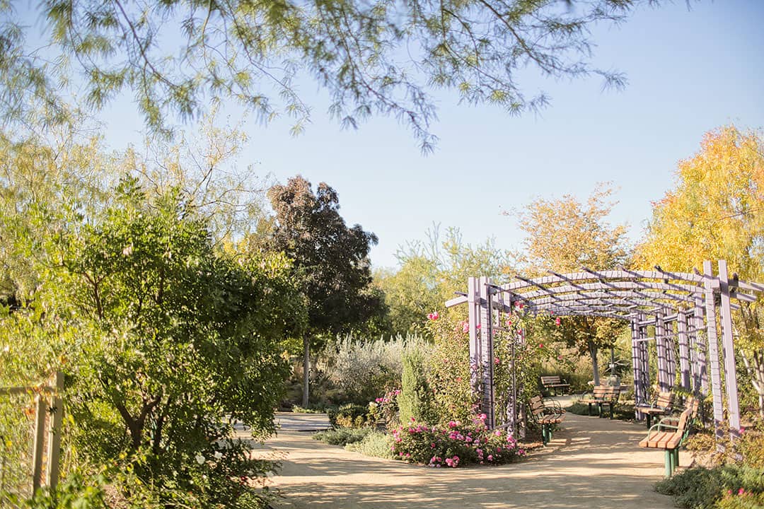 Botanical Garden entrance at the Las Vegas Springs Preserve