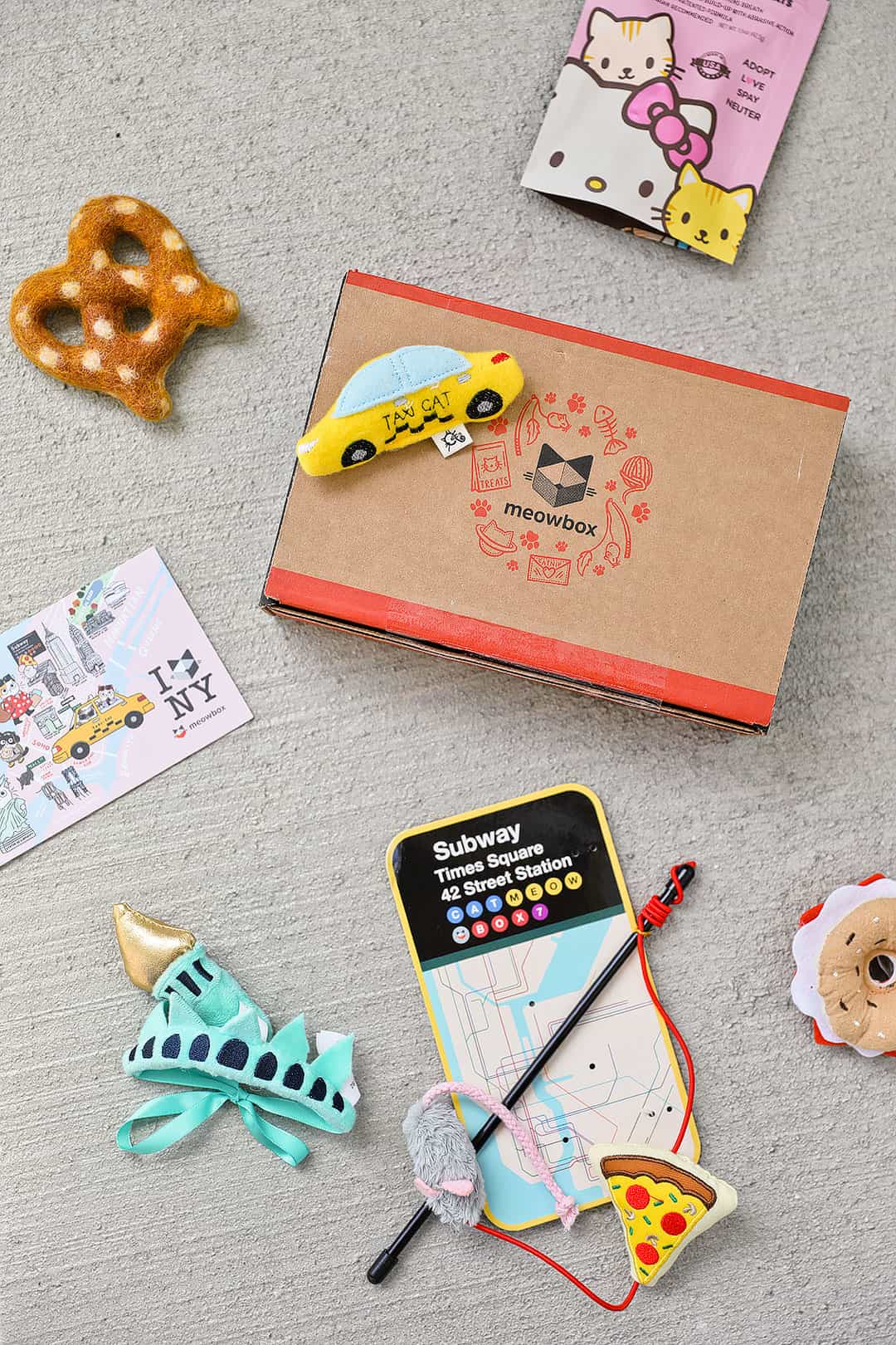 Meowbox Cat Box Subscription + 11 Best Travel Subscription Boxes to Bring Adventure Home