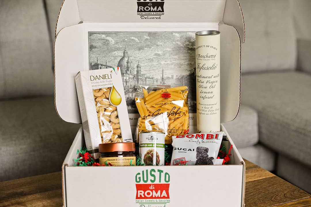 Gusto di Roma Italian Subscription Box + 11 Best Travel Subscription Boxes to Bring Adventure Home