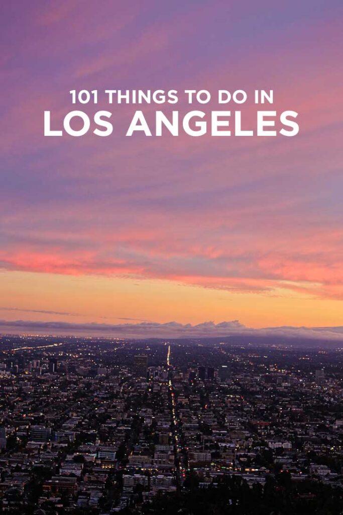 101 Things to Do in LA California - the Ultimate Los Angeles Bucket List - from the popular spots everyone has to do at least once to the spots a little more off the beaten path. // localadventurer.com