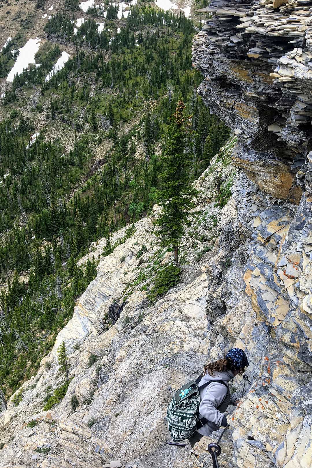 Crypt Lake Hike Waterton Lakes National Park + 15 Scariest Hikes in the World