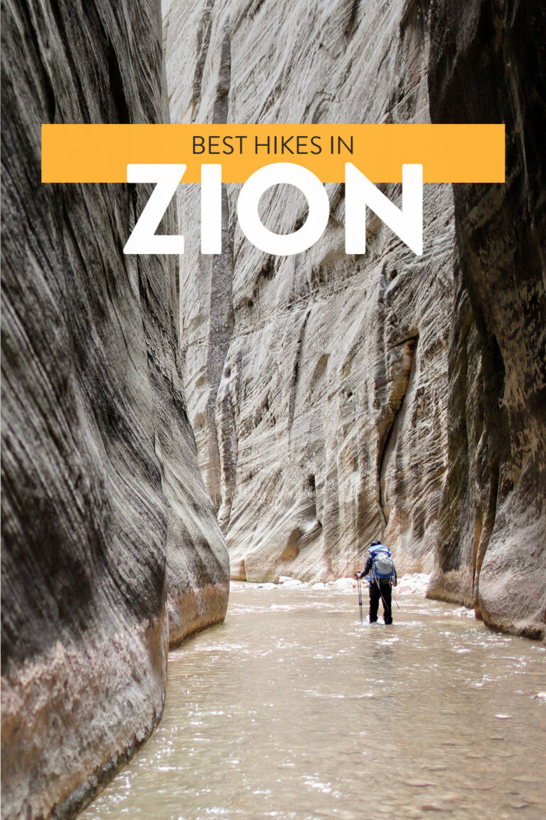15 Best Hikes in Zion National Park Utah