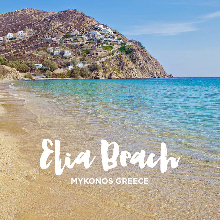 ελιά Elia Beach Mykonos Greece - Best of Mykonos Beaches.