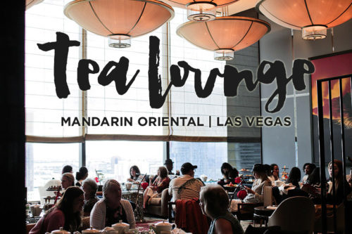 Afternoon Tea at the Mandarin Oriental Las Vegas